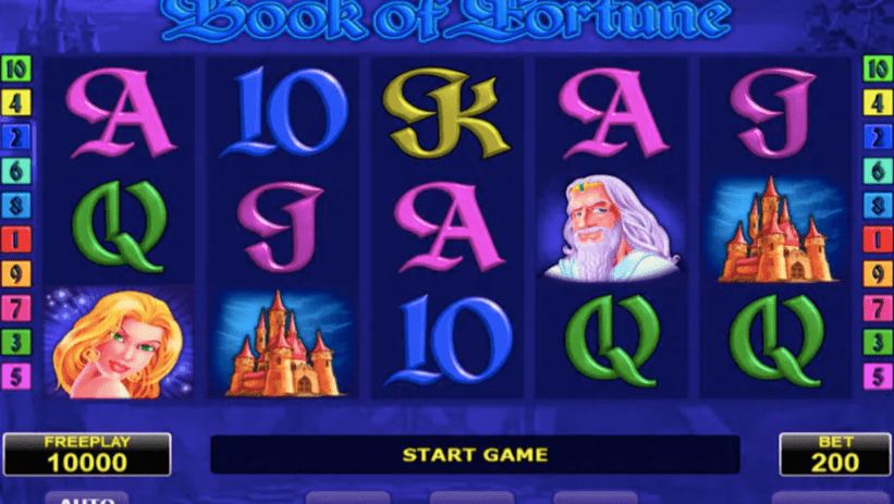 Book of Fortune slots spielautomaten