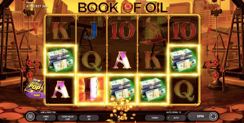 Book of Oil slots spielautomaten