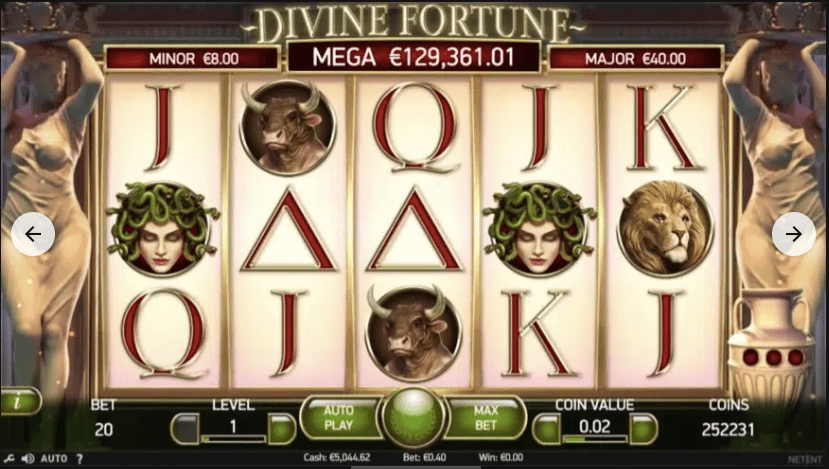 Divine Fortune slots spielautomaten 