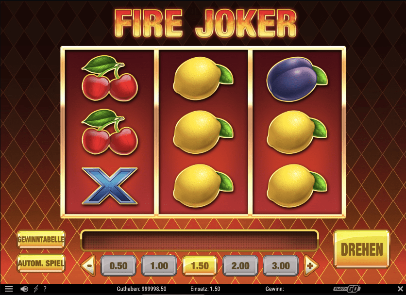 Fire Joker slots spielautomaten