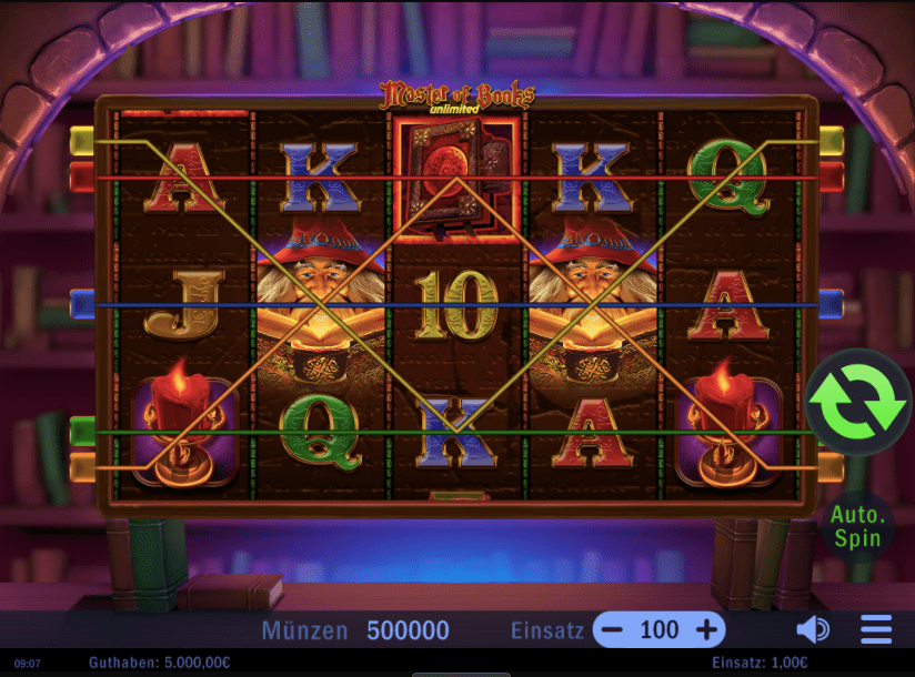 Master of Books Unlimited slots spielautomaten