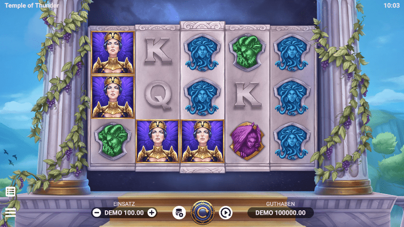 Temple of Thunder slots